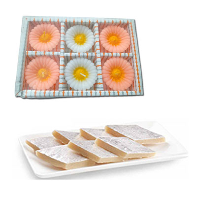 "Sweets and Diyas - code 21 - Click here to View more details about this Product